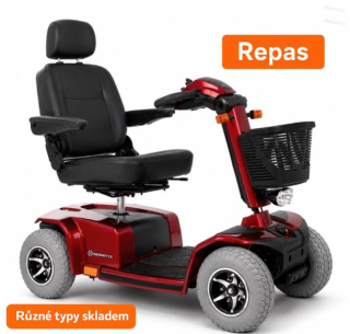 REPAS Elektrický skútr s vyšší rychlostí