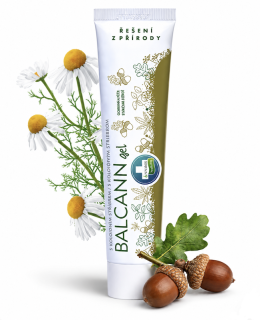 Gel s dubovou kůrou pro citlivou pokožku BALCANN 75 ml