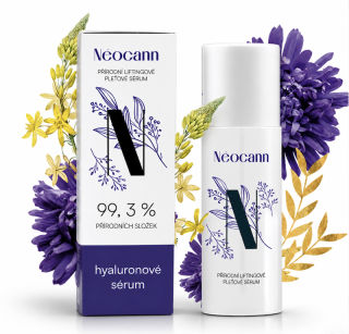 Anti-aging sérum s kyselinou hyaluronovou a konopným extraktem NÉOCANN ELIXÍR HA 50 ml