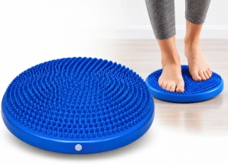 Balanční masážní podložka – vzduchová čočka - průměr 35 cm