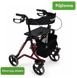 PŮJČENÍ chodítko čtyřkolové odlehčené