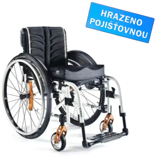 Invalidní vozík QUICKIE EASY 300 poloaktivní, skládací