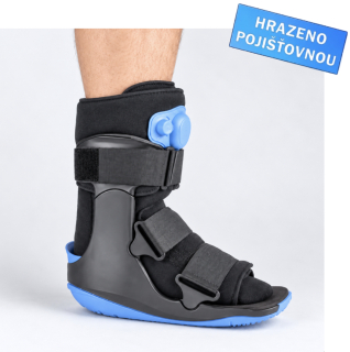 Nízká pneumatická hlezenní fixační ortéza SHORT WALKING BRACE