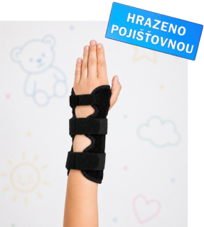 Ortéza zápěstí dětská - Dlouhá KID MANU UNIVERSAL