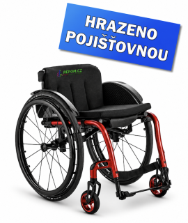 Invalidní vozík odlehčený NANO X 1.156 aktivní, skládací 