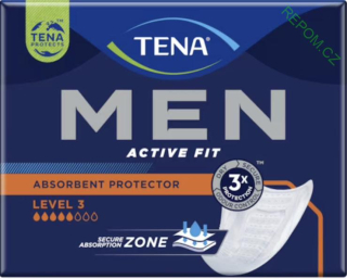 Vložky pánské Inkontinenční černé TENA Men Level 3