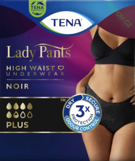 Dámské inkontinenční kalhotky TENA Lady Pants Plus Black (M/L)