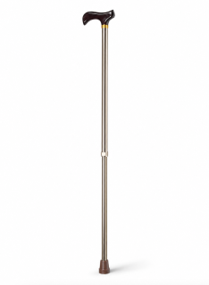 Elegantní bronzová teleskopická hůl