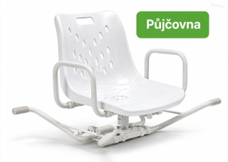 PŮJČENÍ sedačka do vany otočná