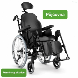 PŮJČENÍ polohovací invalidní vozík